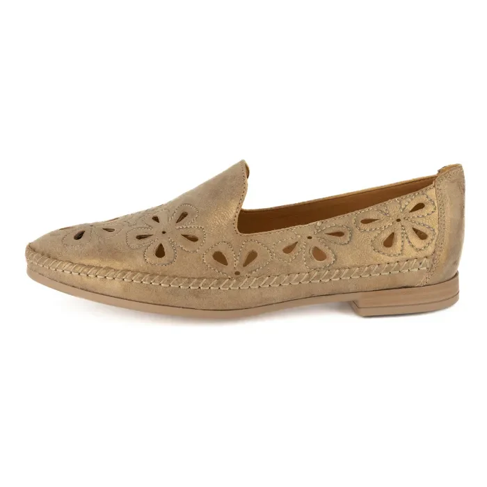 Balulekile : Ladies Leather Shoe in Beige - Image 3