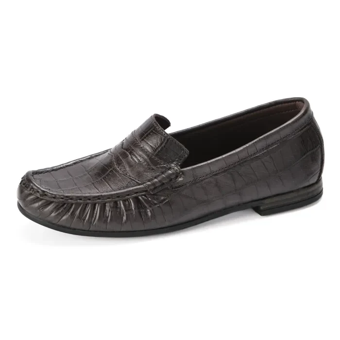 Chobe : Ladies Leather Mocc in Brown - Image 2