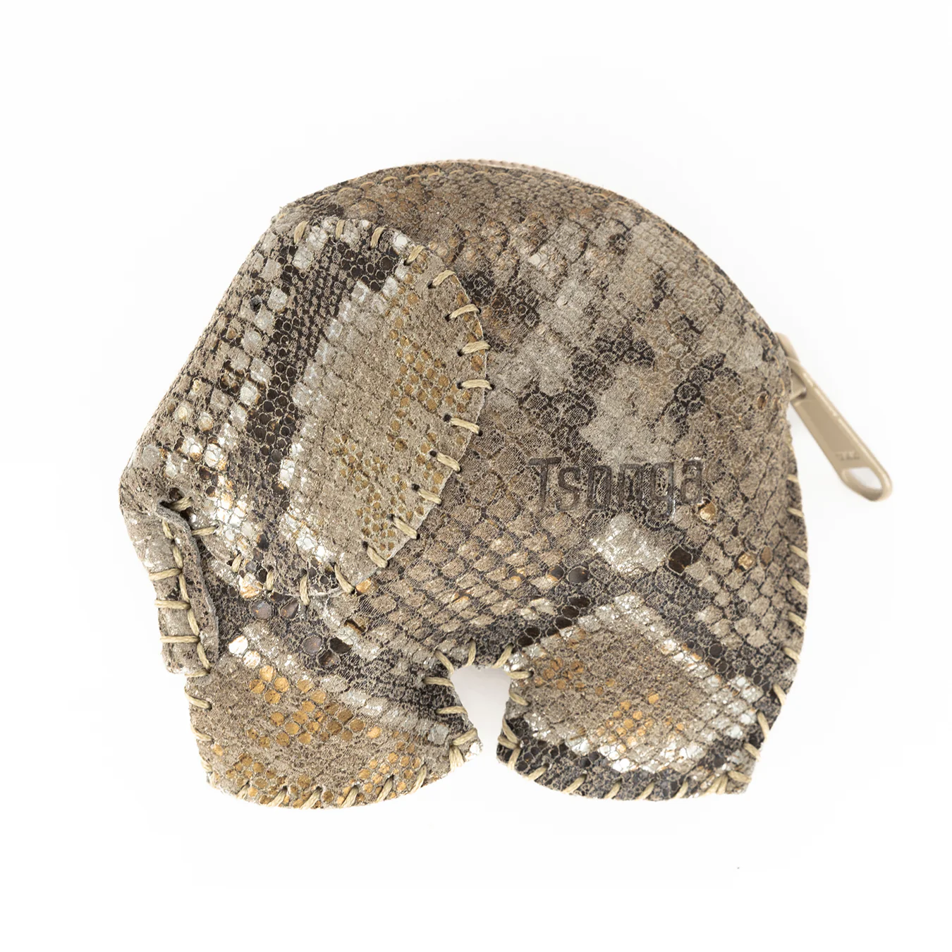 Elephant Coin Purse in Assorted Leathers - Image 4