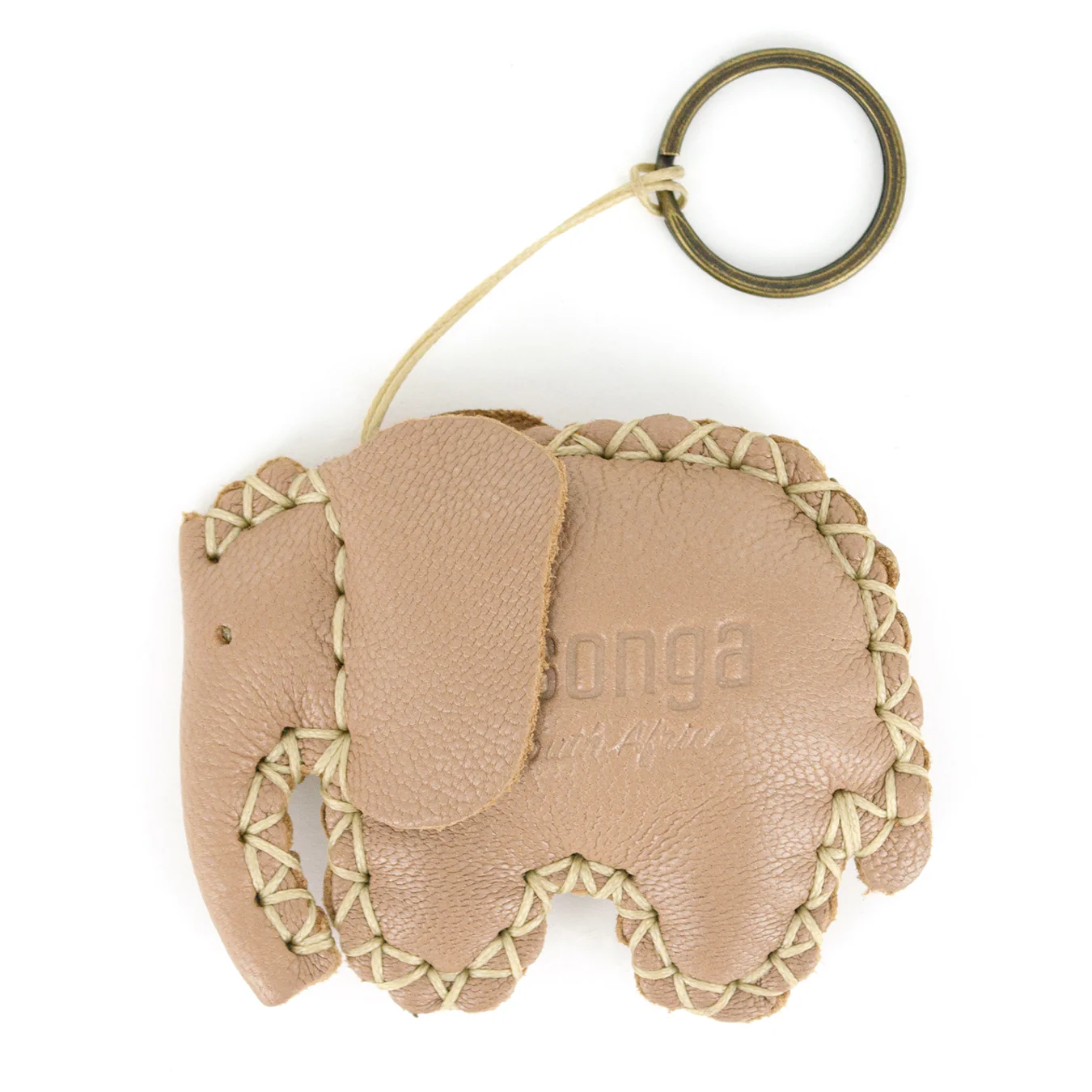Elephant Key Ring in Assorted Leathers - Image 10