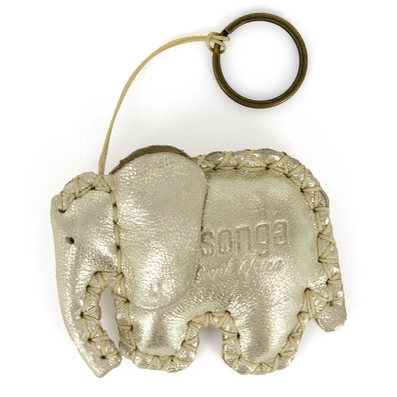 Elephant Key Ring in Assorted Leathers - Image 5