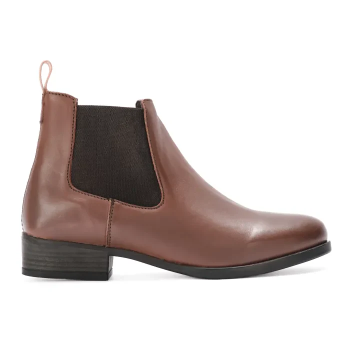 Ennedi : Ladies Leather Ankle Boot in Sable - Image 3