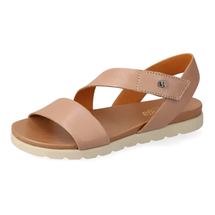 Isidingo : Ladies Leather Sandal in Timber - Image 2