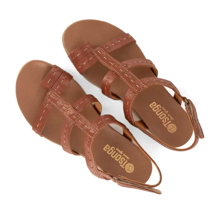 Kalahari : Ladies Leather Sandal in Suede - Image 5