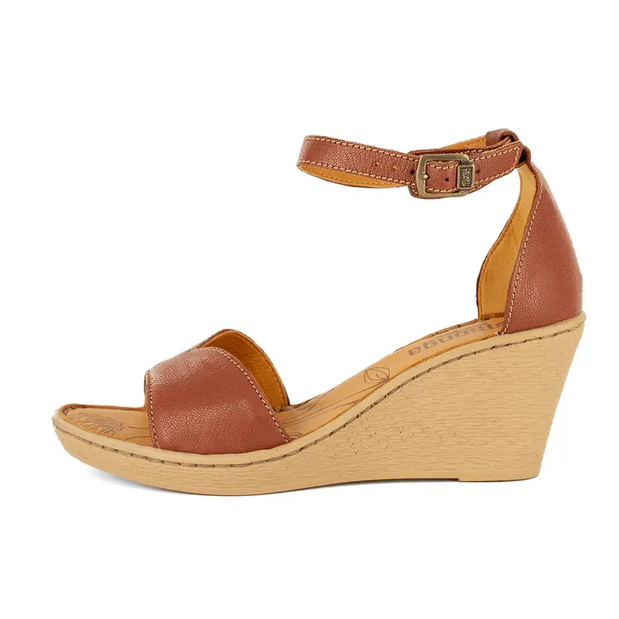 Kano : Ladies Leather High-Heel Sandal in Suede - Image 4