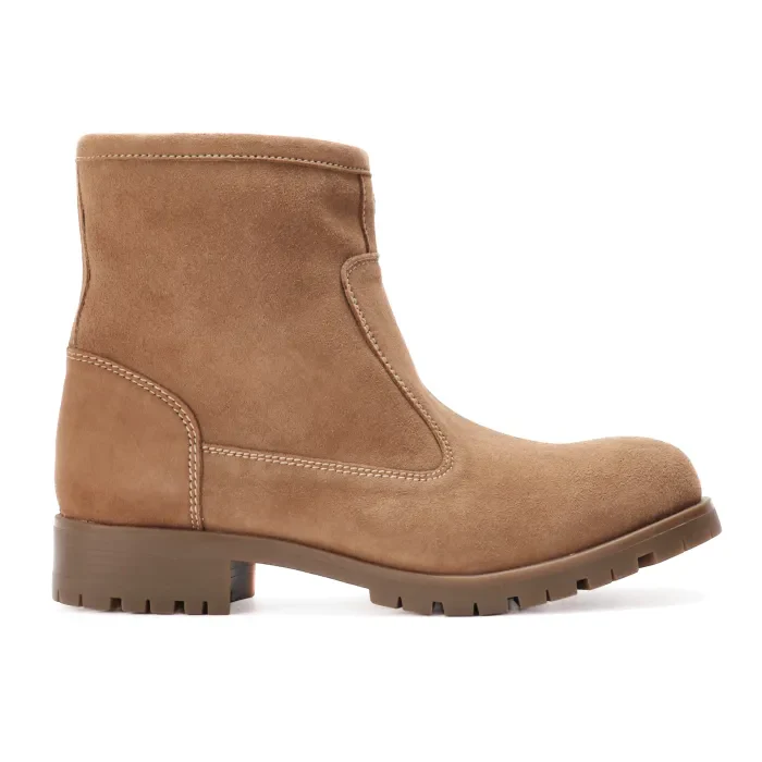 Karima : Ladies Leather Ankle Boot in Donkey London - Image 3