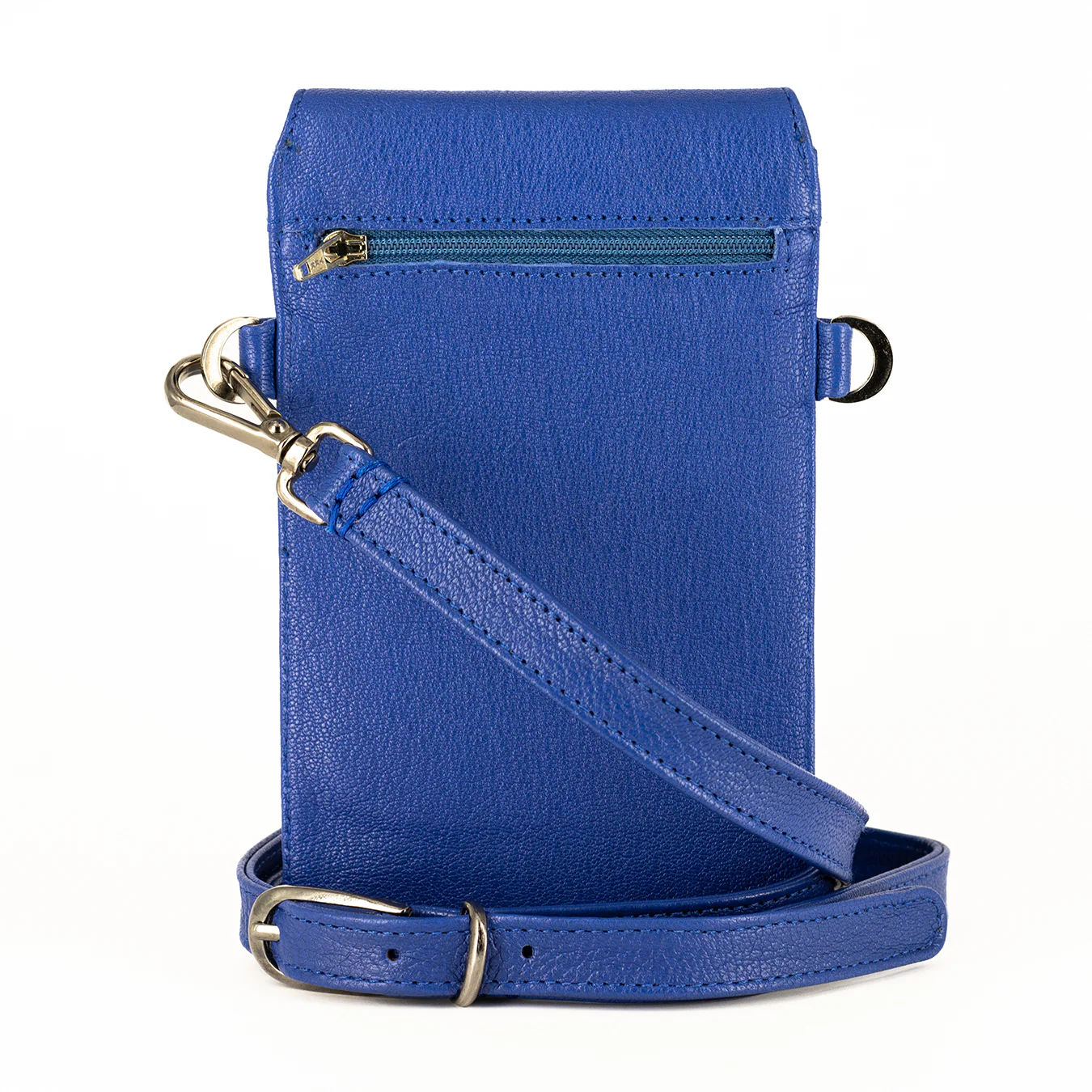 Lupita : Ladies Leather Crossbody Purse in Turbine Cayak - Image 5