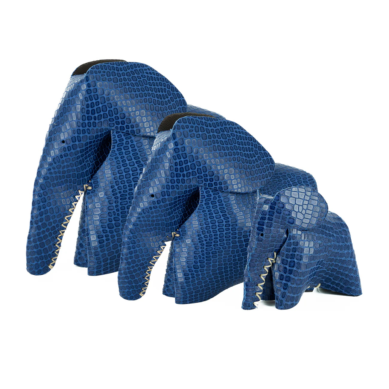 Marula : Large Elephant Family Accessory in Turbine Leather - Image 5