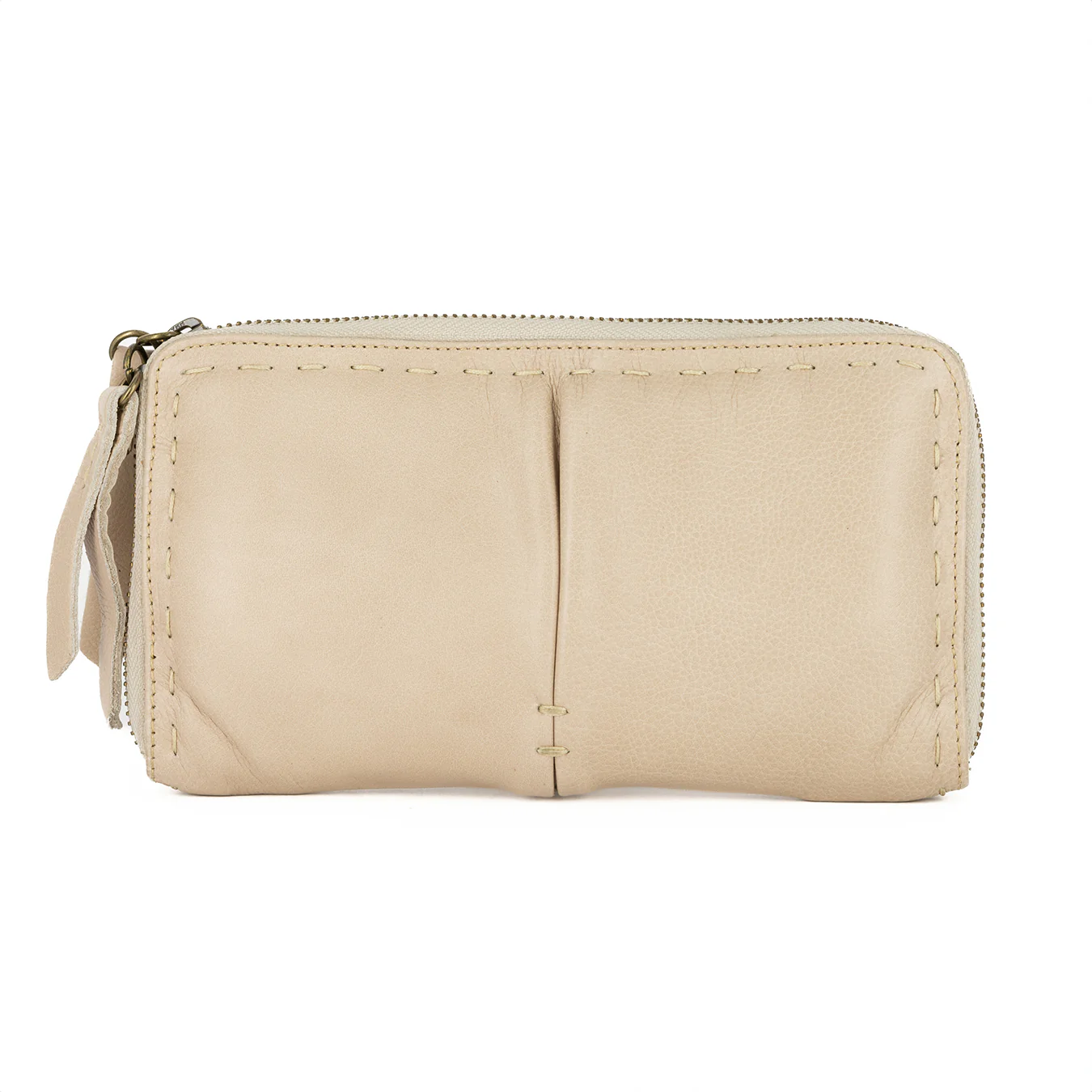 Olwethu : Ladies Leather Clutch Purse in Gravel Vintage - Image 5