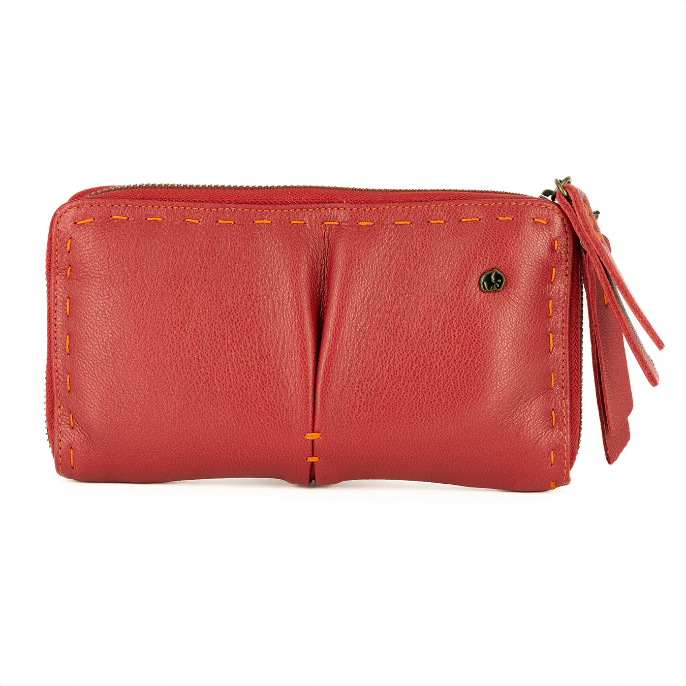 Olwethu : Ladies Leather Clutch Purse in Valentine Cayak - Image 6