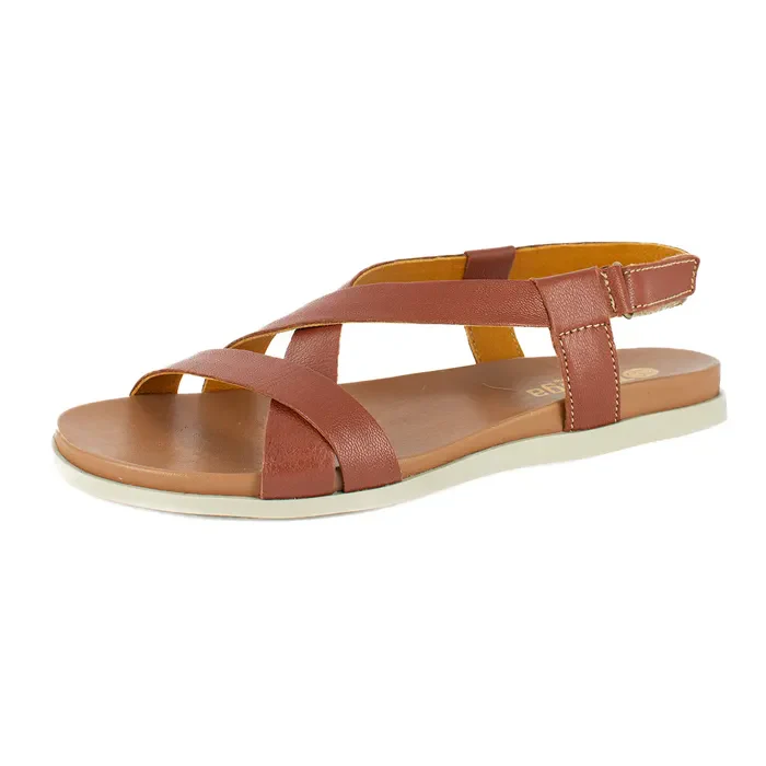 Sadani : Ladies Leather Sandal in Suede - Image 2