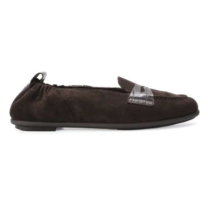 Sahara : Ladies Leather Mocc in Expresso-Brown - Image 3